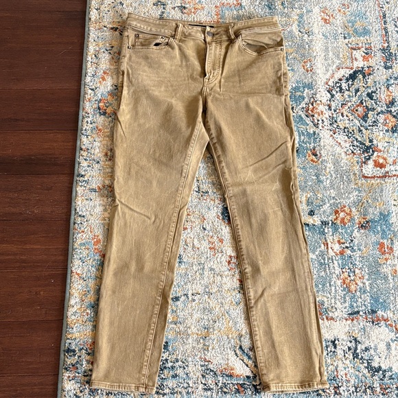 Express Other - Express Khaki Skinny Hyper Stretch Jeans Size W34 x L32